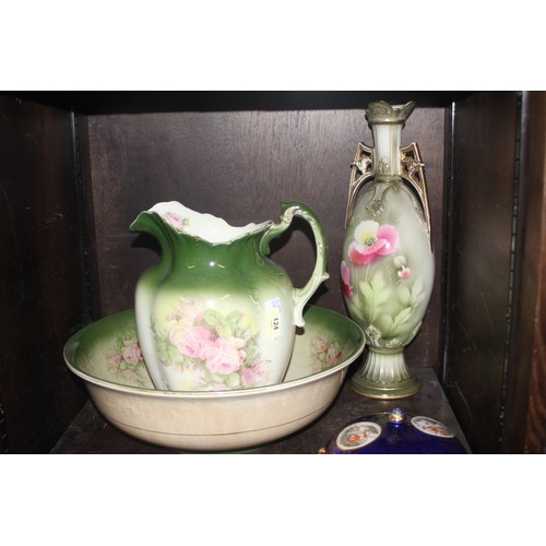 180 - A Wash Bowl and Jug (Bowl is 16