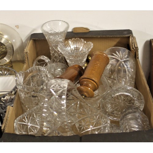 51 - Speculative Lot:  Bric-a-Brac, Glassware (Large and Small Vases, Fruit Bowls), China, Cutlery, Cruet... 
