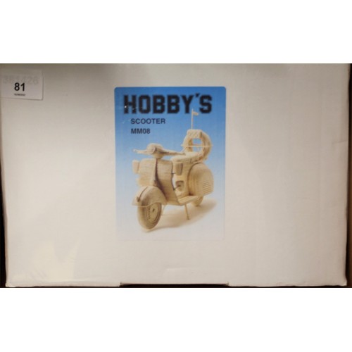 81 - Hobby's Model Scooter Kit (BNIB)