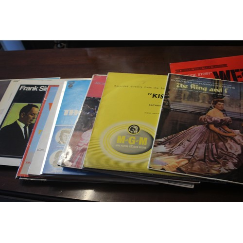 110 - Selection of (Easy Listening and Musicals) Vinyl LPs including West Side Story, Evita and Ella Fitzg... 