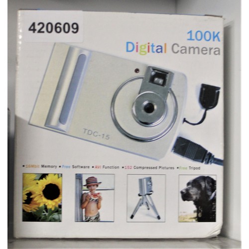 16 - Boxed TDC-15 100K Digital Camera  - WITHDRAWN