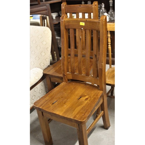 98 - Pair of Oak Dining Chairs