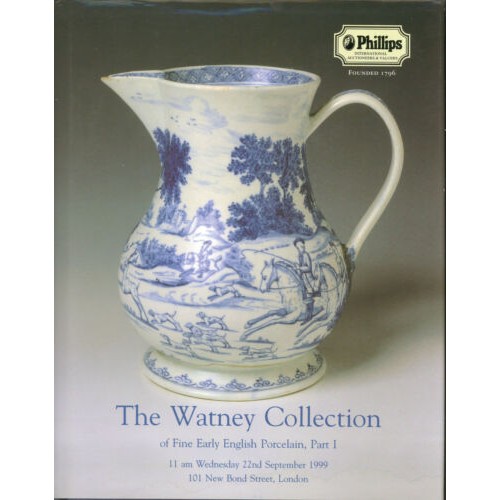 212 - Phillips Catalogue of The Watney Collection of Fine Early English Porcelain Part 1 (22/9/99)
216 Pag... 