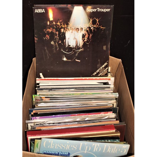 190 - Large Quantity of Easy Listening Records including James Last, Shirley Bassey and Abba One hundred p... 