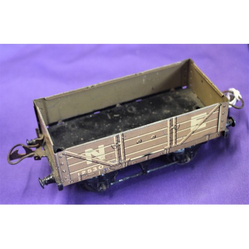 87 - Hornby O Gauge Five Plank Wagon NE (vgc)