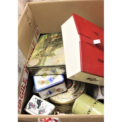 153 - Large Collection of Advertising Tins in Good Condition (including shoe polishing tin)