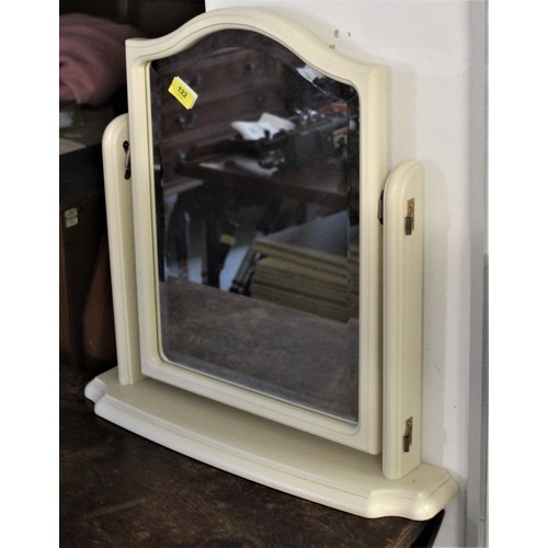 176 - White Dressing Mirror