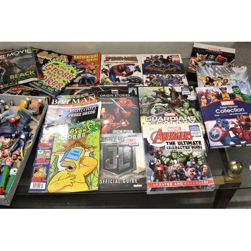 193 - Quantity of Mixed Comics and Annuals including Marvel Superheroes Collection, Marvel Hero Origins St... 