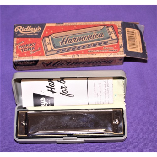 331 - Boxed Ridley Honky Tonk Harmonica