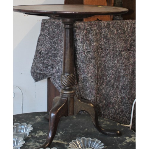 322 - Mahogany Tilt-Top Table