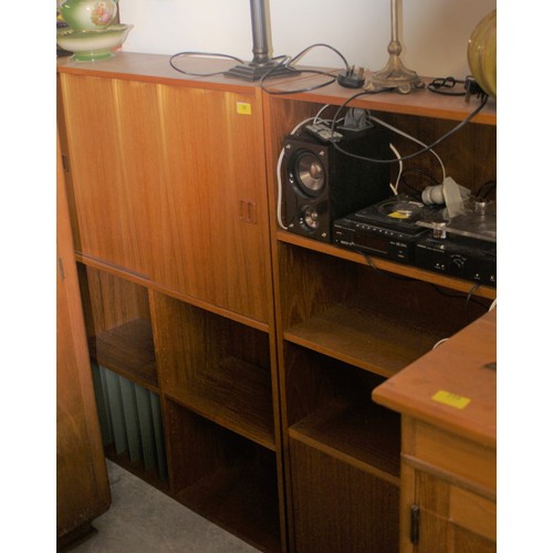 25 - Two Teak Display Storage Units - Mid-Century Modern - Made in Denmark