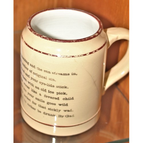 136 - Mug with Lancashire Verse (Cracked)