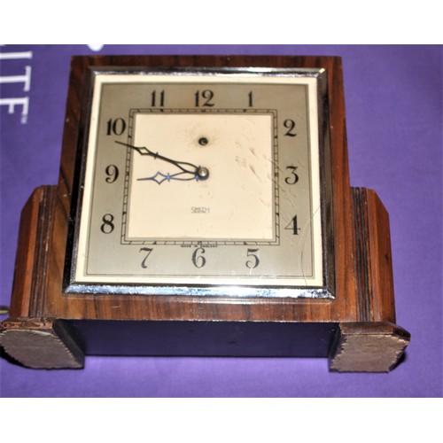 188 - A Smiths' Art Deco Electric Mantle Clock