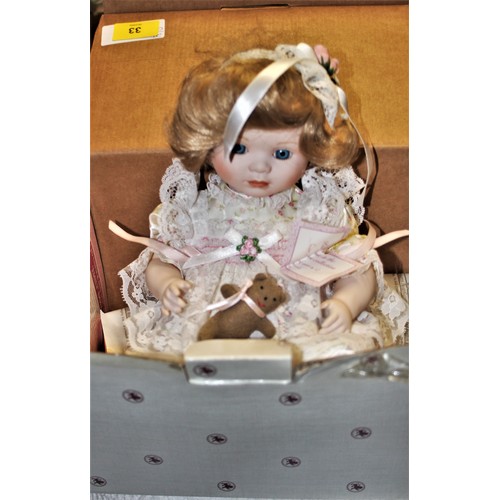 33 - Boxed Ashton-Drake Series Doll - Party Pieces Collection 