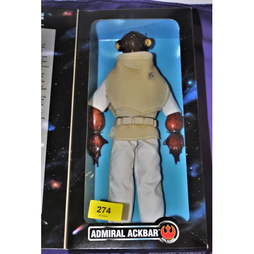 10 - Boxed Kenner Star Wars Collector's Series- Admiral Ackbar