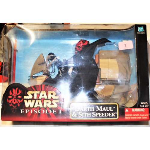 3 - Hasbro Boxed Star Wars Episode 1 