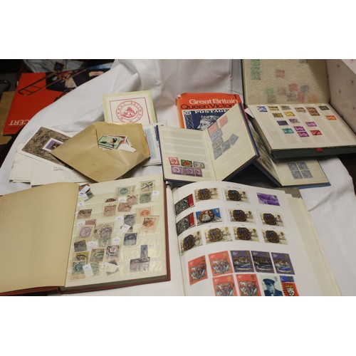 270 - Large quantity of British Foreign Stamps Albums etc, Books and Postcards to be added over the 23rd a... 