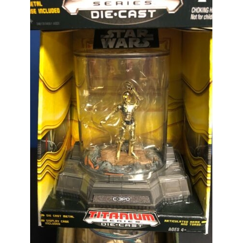 87 - Boxed Star Wars Titanium Series Die Cast  C-390