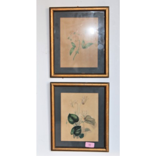 61 - Embroidered Nature Scene - Framed and Mounted under Glass