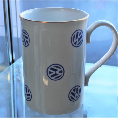 91 - A Vintage Bone China VW (Volkswagen) Promotional Mug