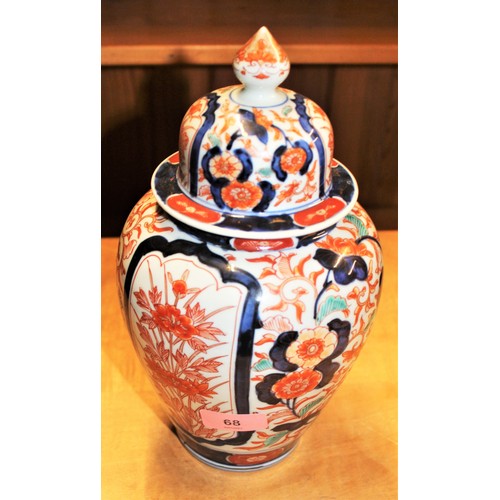 68 - Imari-Style Ginger Jar
