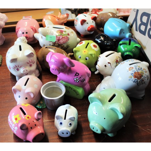 Selection of Money Boxes, etc