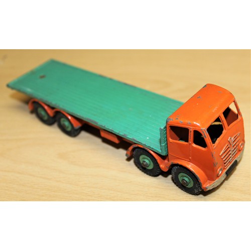 304 - Dinky Supertoys Foden Flat Bed Truck in Green & Orange