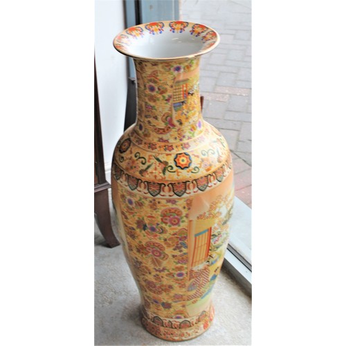 190 - One Tall Japanese Reproduction Vase - approx. 3 Ft High
Made for the Japanese market