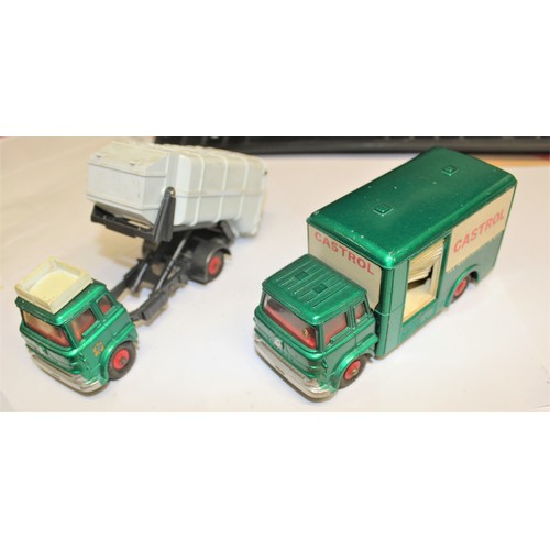 30 - Dinky Toys Bedford Bin Lorry and a Castrol Delivery Van (Dist)