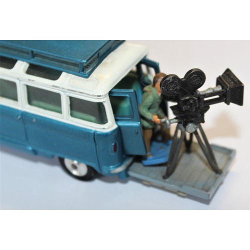 37 - Corgi Toys Commer bus 2500 series Samuelson film van with Camera and Cameraman