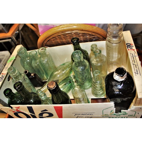 69 - A Selection of Various Glass Bottles including Essolube, Eno's Fruit Salt, Plus Bottles relating to ... 