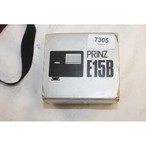 115 - PRINZ E15B Camera Flash Gun to Suit PRAKTICA Camera