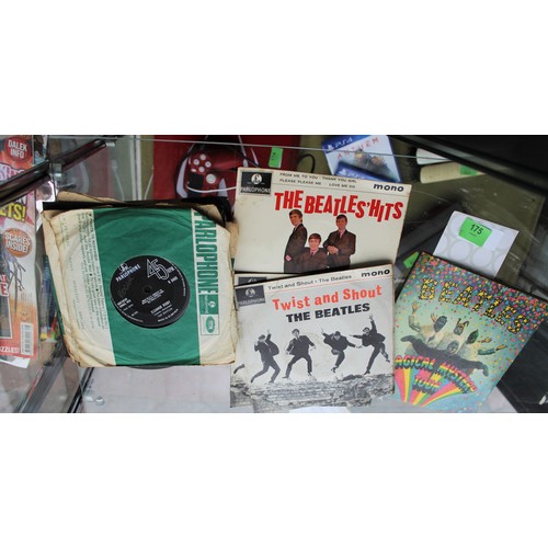 175 - The Beatles' EP and Singles Selection including:  Magical Mystery Tour, The Beatles' Hits and Two Co... 