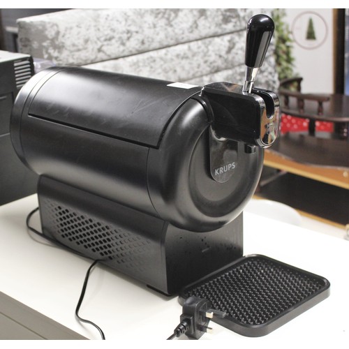 Krups Sub Compact Black Beerwulf Dispenser