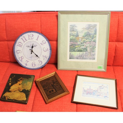 92 - Framed and Mounted Limited Edition (45/200) Clear Pencil Etching by Arthur Byrne Plus Three Others, ... 