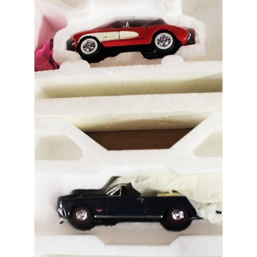 98 - Two Franklin Mint Cars in Original Packaging (1 x 50's and 1 x 60's)