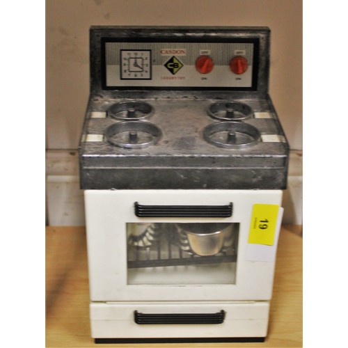 117 - Casdon Toy Cooker with Pots, etc