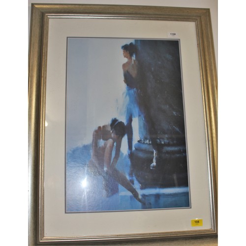 108 - Framed and Mounted Contempory Artwork 