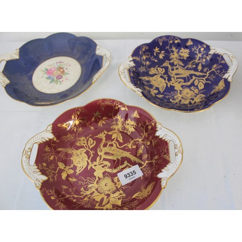 187 - Three Coalport Bone China Bowls