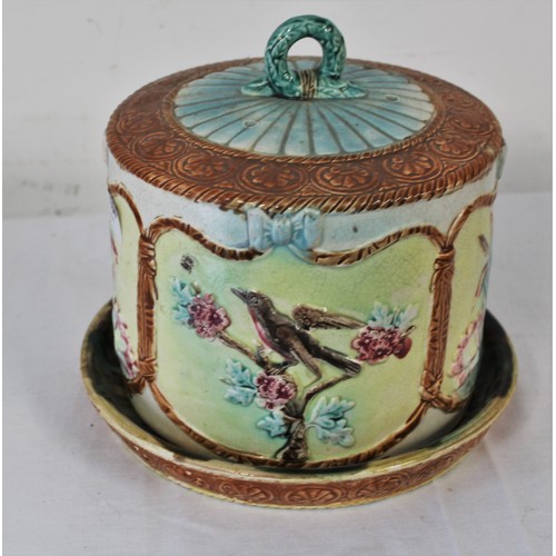 260 - Majolica Cheese Bell - (Collect in Person)