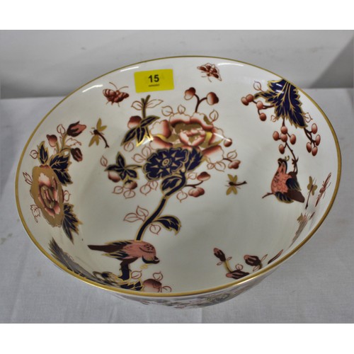 15 - Large Coalport Footed Bowl in the Hong Kong Pattern