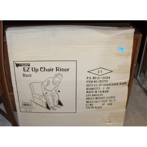 84 - Boxed EZ Up Chair Riser