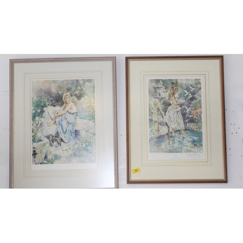 84 - Two Framed and Mounted Limited Edition Prints by Gordon King