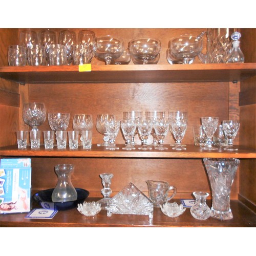 88 - Large Quantity of Cut Glassware