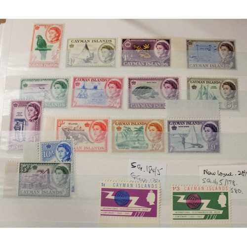 103 - British Colonial Stamps u/m Mint Cayman Island 1953-1966