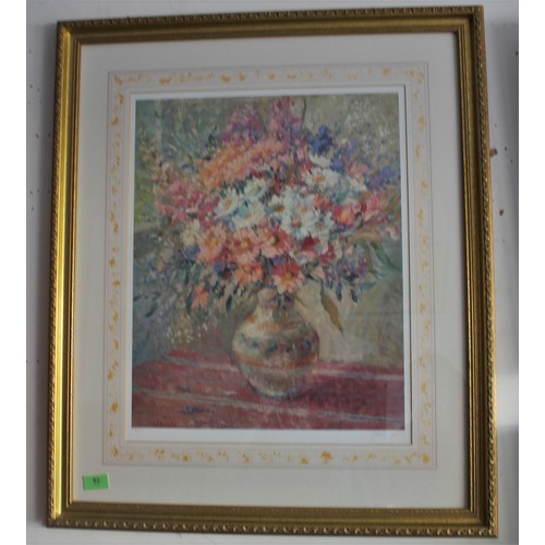 47 - Limited Edition (181/500) Print by Janet Davies (Floral Scene)