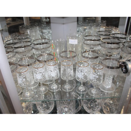 133 - Sets of Six Drinking Glassware:  