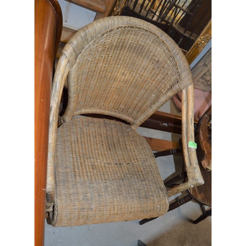 108 - Garden Wicker Chair