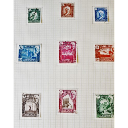 51 - Part set of King George VI Aden Stamps 1938 Definitives: SG16-24, Aden Protective State of Seiyun Re... 