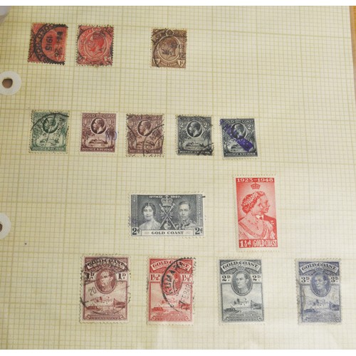 67 - British Colonial Gold Coast Stamps. 1937-1946 Definitives